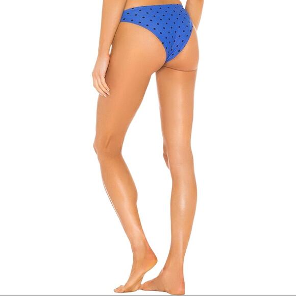 Lovers + Friends Cyan Swimsuit Bikini Bottom Midnight Dot Women’s XL NWT - Picture 4 of 10